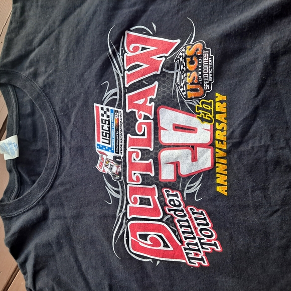 Port and Company Other - Port and Company Black Outlaw Thunder Tour 20th Anniversary Tee